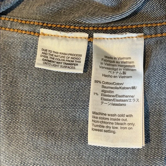 J. Crew Blue Denim Jacket - Picture 5 of 6